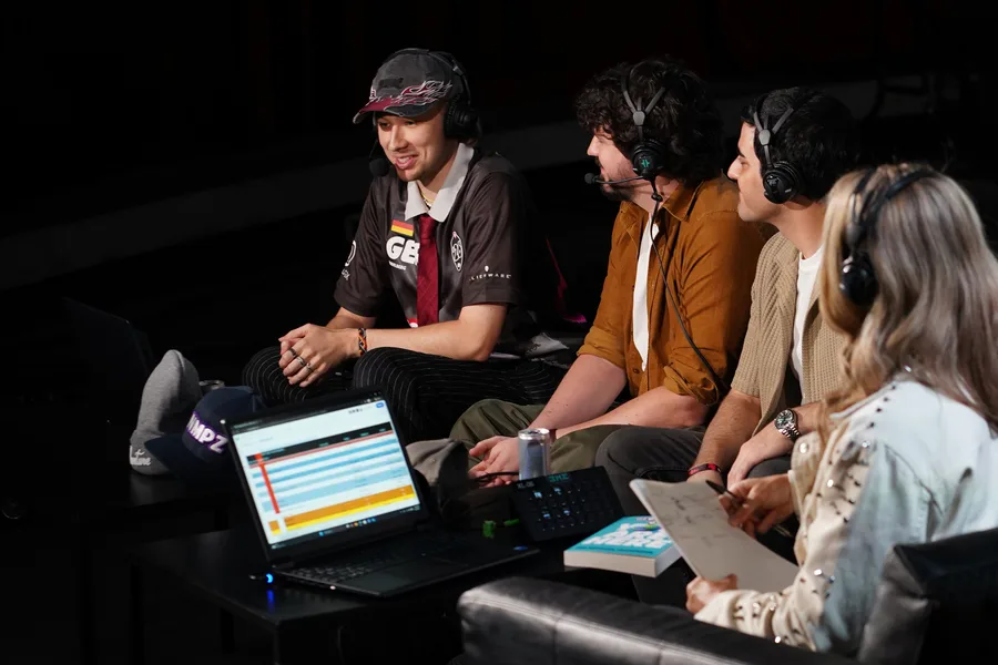 Lennli im Gespräch am Community Corner der World Championship